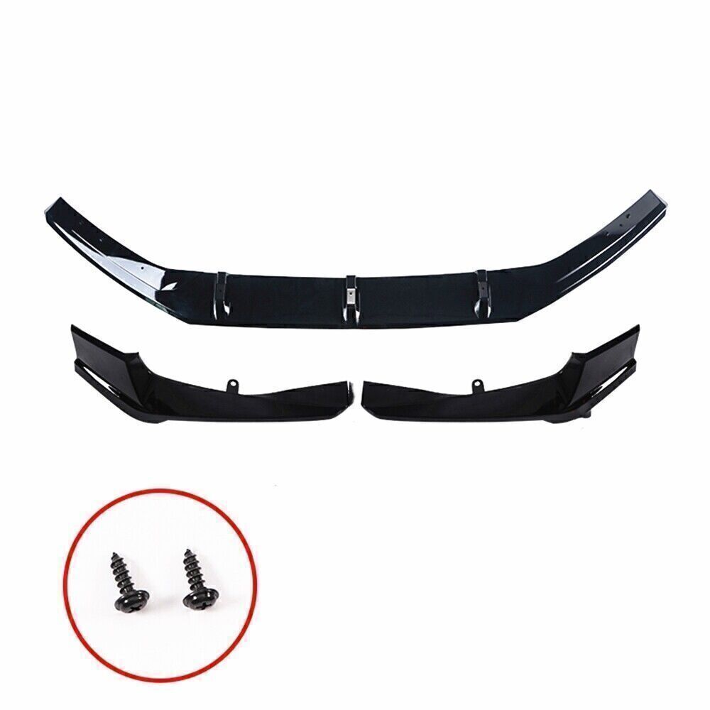 Front Bumper Spoiler Black Surround Molding Cover Trim fits Honda Accord 2018-20