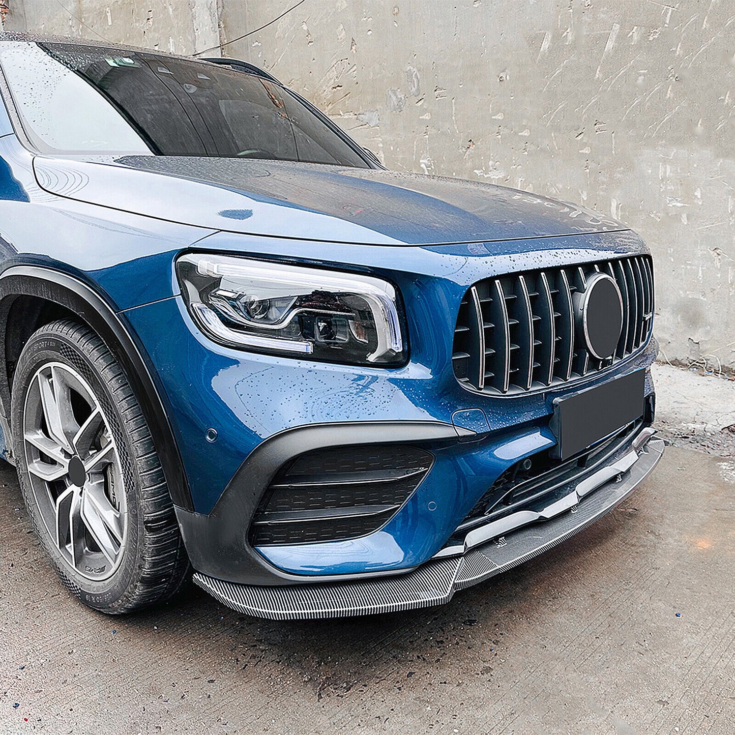 Front Bumper Spoiler Lip Splitter fits Benz GLB180 200 220 35 AMG 20-23 CB Look