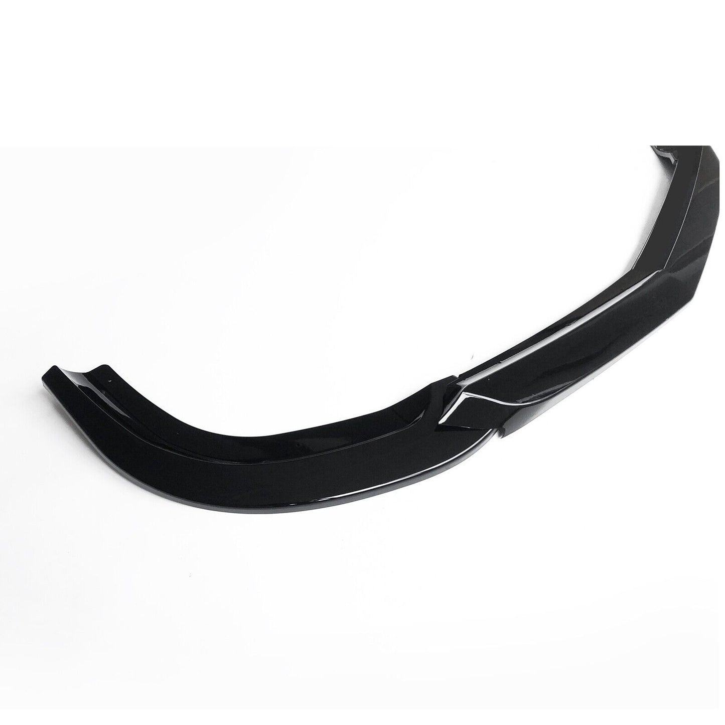Black Front Bumper Spoiler Splitter Lip fits Benz C-Class W204 C63 2008-2011