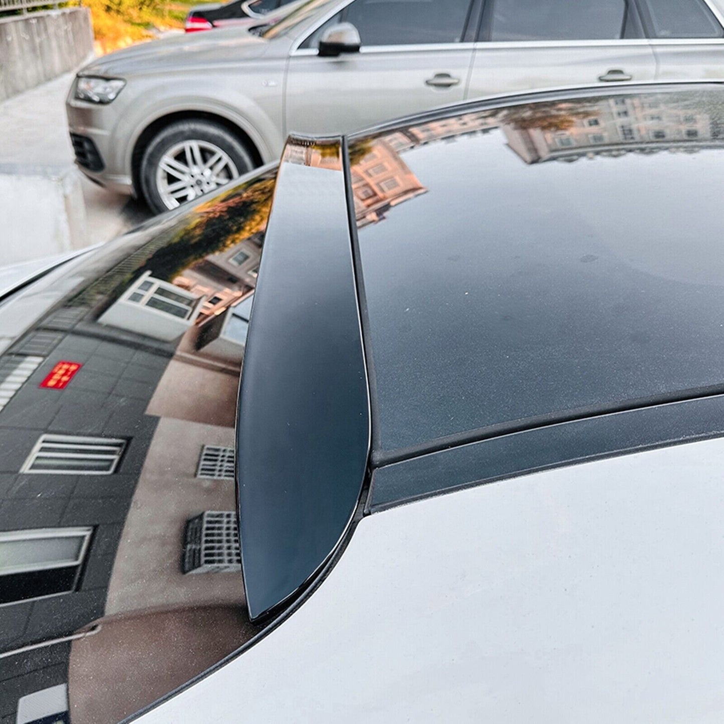 Gloss Black Rear Trunk Spoiler Lip Wing fits Benz C Class W205 15-21 C200 C260