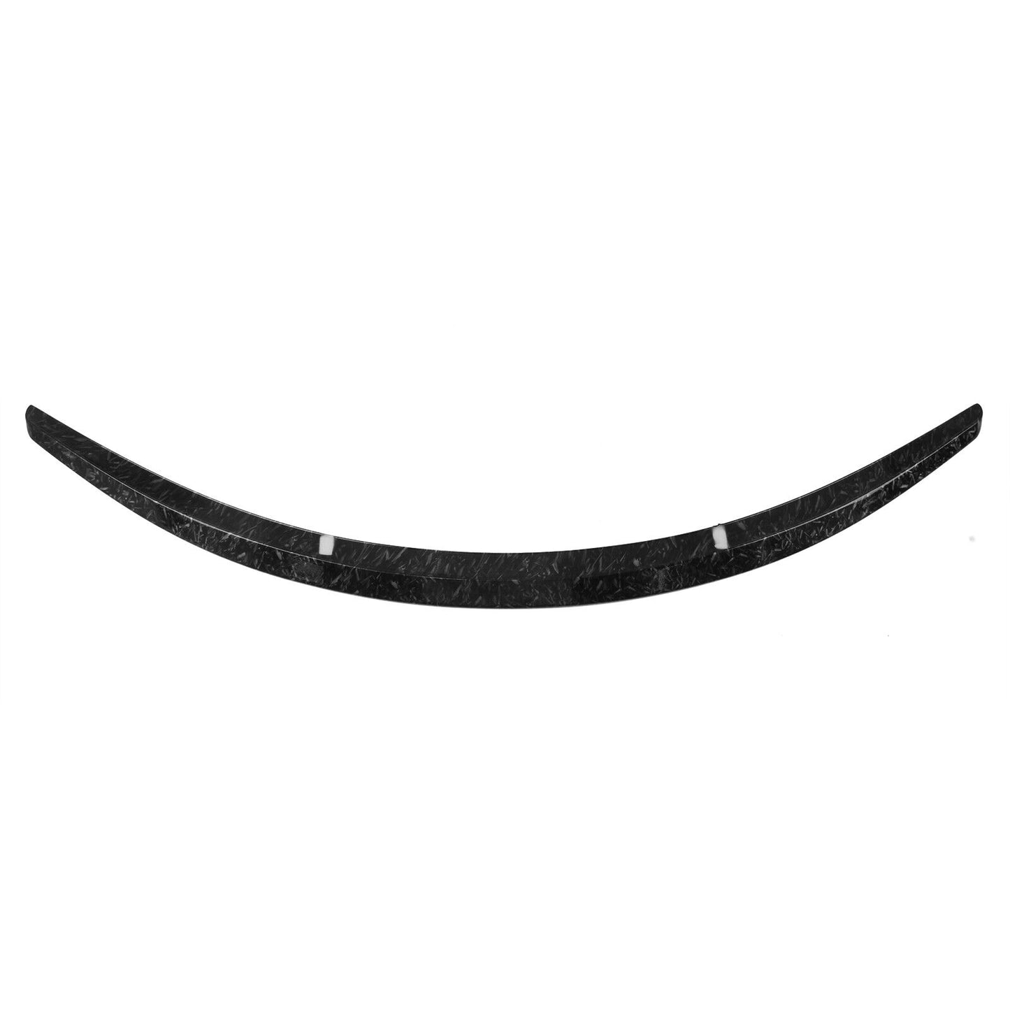 fitsged Carbon Fiber Look Rear Trunk Spoiler Lip Wing fits Tesla Model S 2012-2022