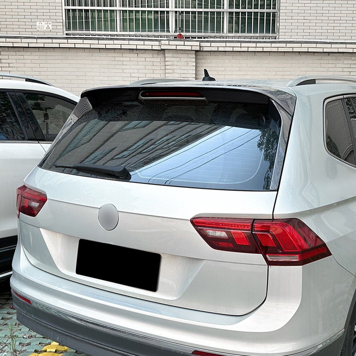 CB Look Rear Spoiler Lip Wing fits VW Tiguan MK2 2017-2023 Facelift RLine