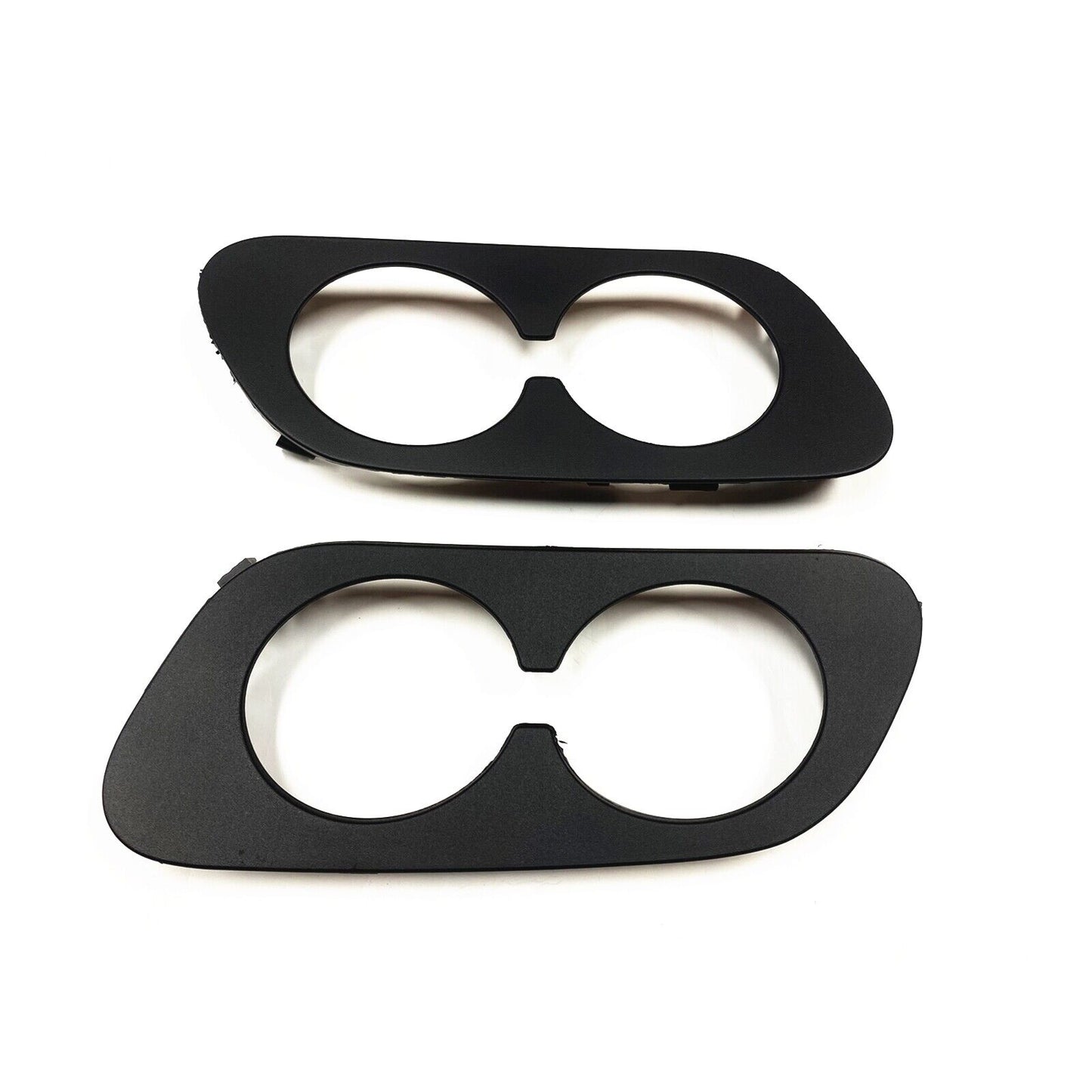 Rear Diffuser Lip + Exhaust Pipe Black fits Mercedes W205 15-21 2 Door C43 Style