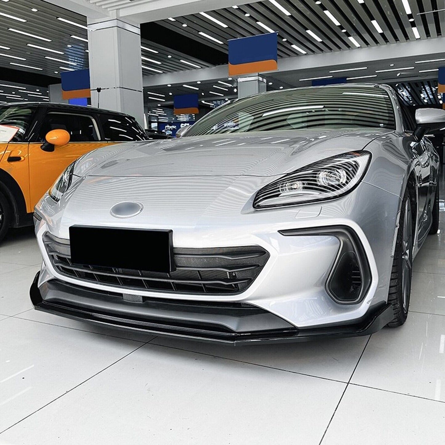 Gloss Black Front Bumper Spoiler Lip Kit fits Subaru BRZ 2022-2024 Bodykit