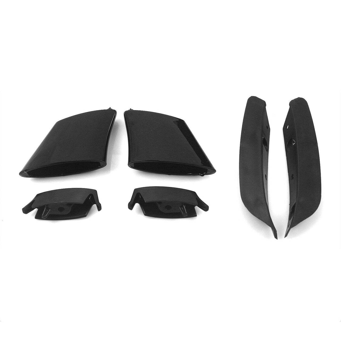 Rear Spoiler Wing + Front Bumper Spoiler fits Mercedes W176 A45 A180 AMG 2016-18