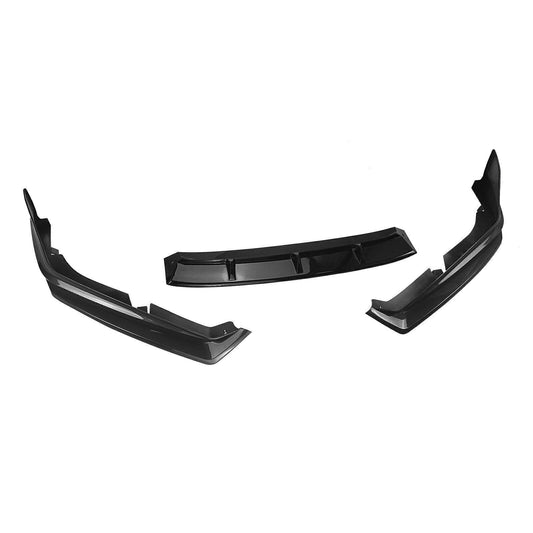Glossy Black Front Bumper Spoiler Splitter Lip fits Honda Accord YOFER 2021-2022