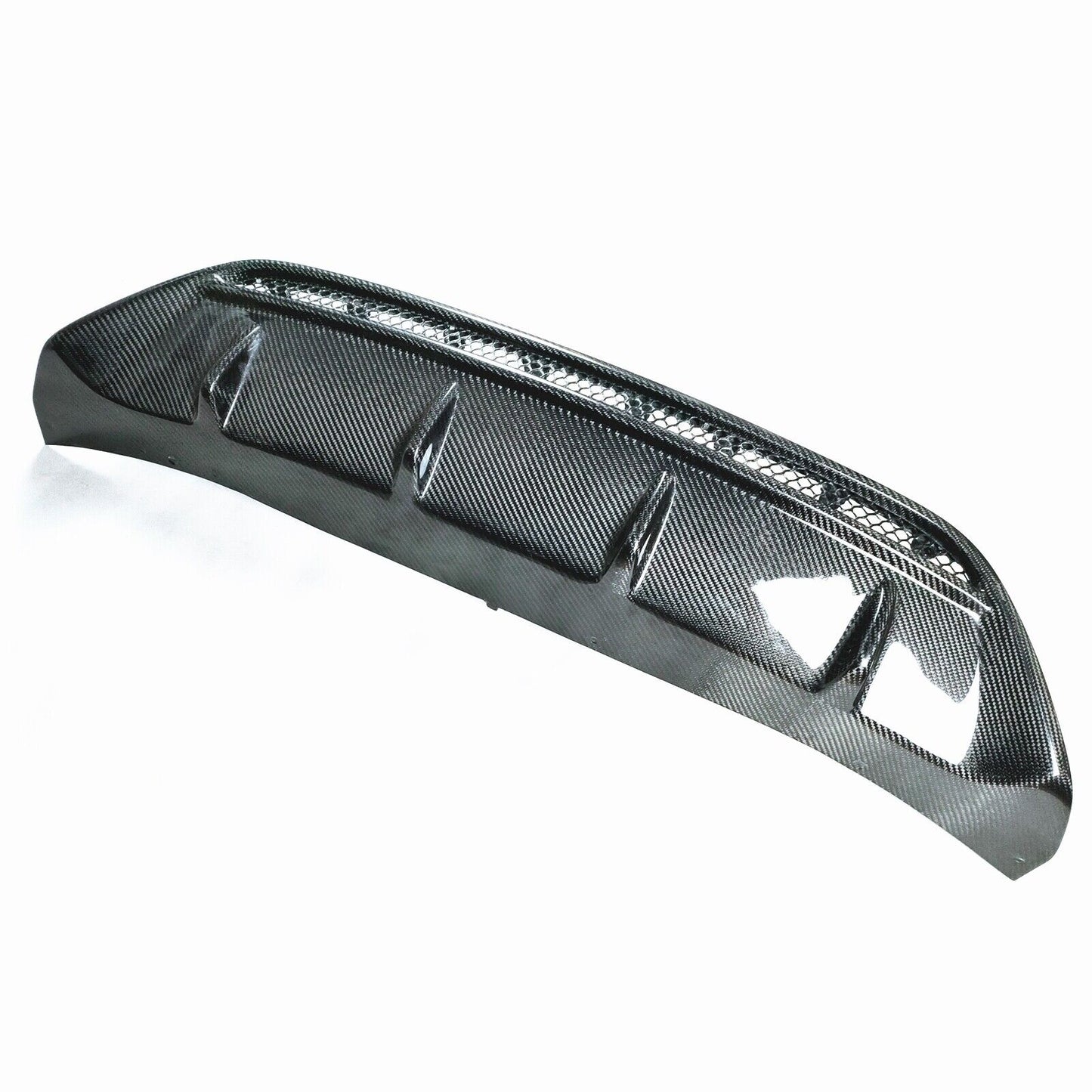 Real Carbon Fiber Rear Bumper Diffuser Spoiler fits Alfa Romeo Stelvio 2017-2021