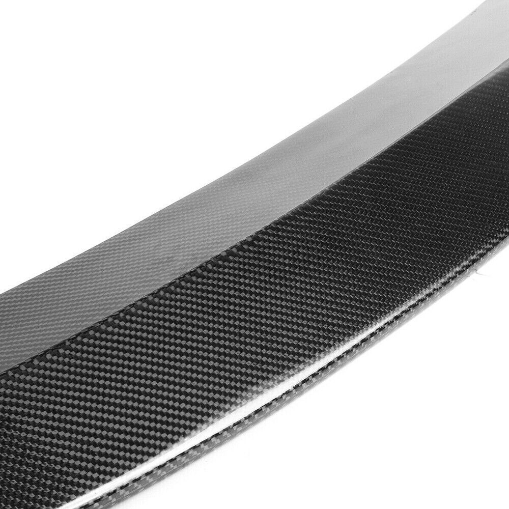 Real Carbon Fiber Black Rear Trunk Spoiler Wing Lip fits Lexus IS-F 2014-2020