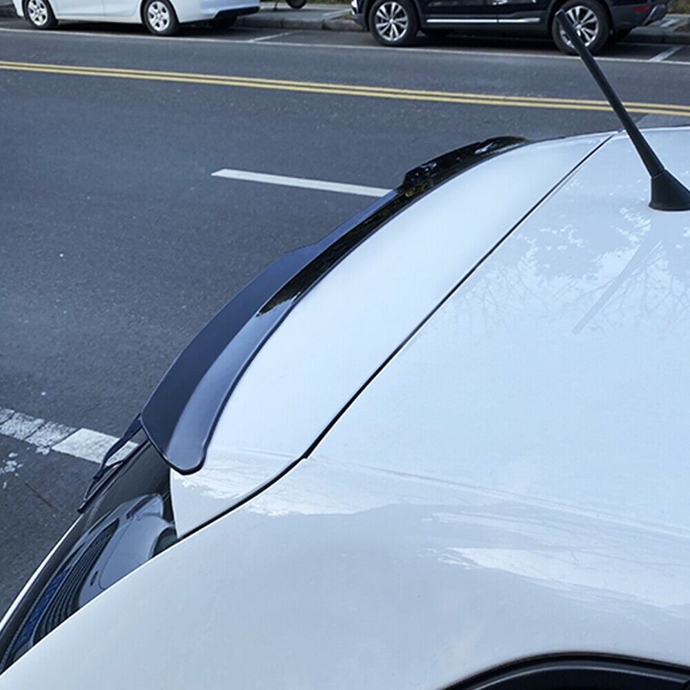 Glossy Black Rear Trunk Spoiler Wing Lip fits VW Polo MK5 6R 6C Max 2011-2017