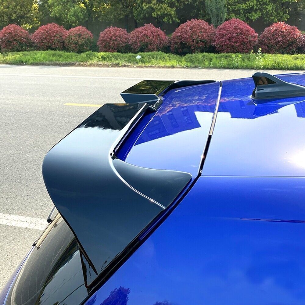 Glossy Black Rear Roof Spoiler Top Wing Lip fits Volkswagen Golf 8 MK8 2020 2021
