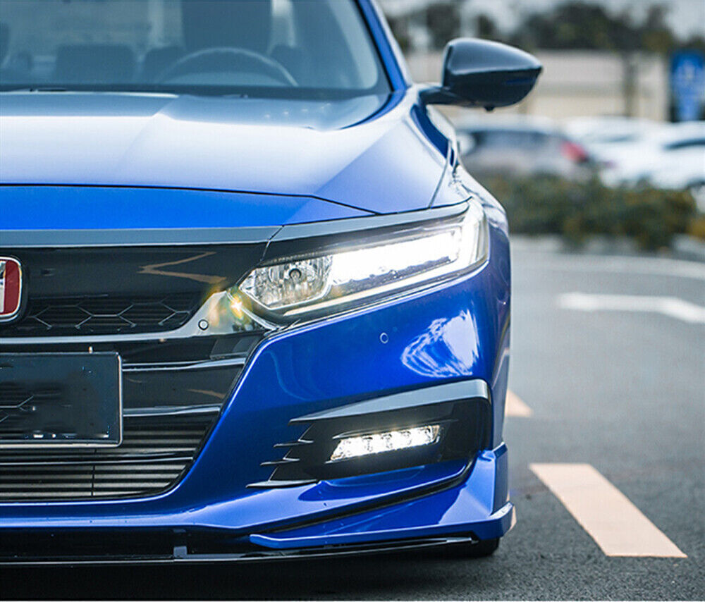 fits Honda Accord 2018-2020 2019 Front Bumper Spoiler Surround Rear Side Lip Blue