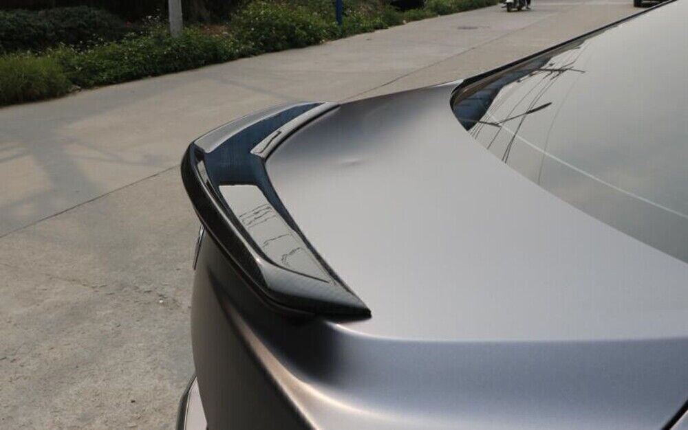 Real Carbon Fiber Rear Trunk Spoiler Wing fits Cadillac ATS Sedan 2014-2019