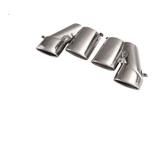 Black Rear Bumper Side Cover Lip Kit + Exhaust Pipe fits Honda Accord 2018+