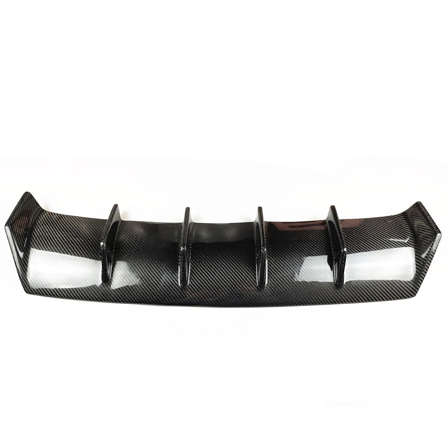 Black Carbon Fiber Rear Bumper Diffuser Shark Fins fits Lexus IS300 IS350 IS200t