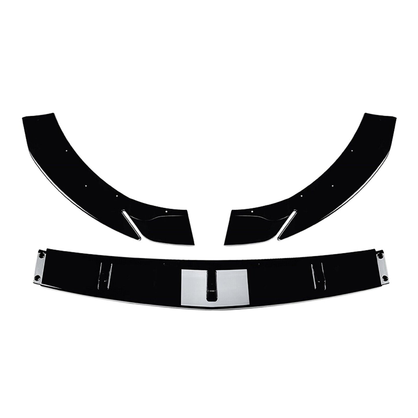 Front Bumper Spoiler Lip Body Kit fits Benz W177 A180 A35 AMG 2023+ Black