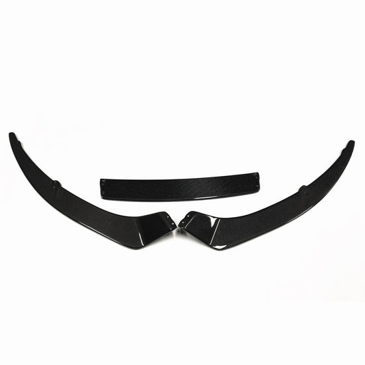 3pcs Front Bumper Spoiler Splitter Lip Kit fits Audi R8 2016-2019