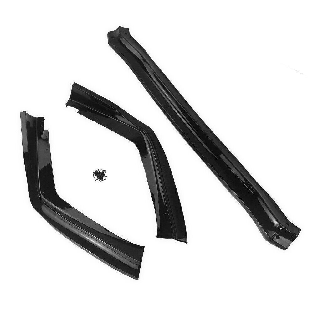 fits Subaru Impreza WRX 2015-2020 Front Bumper Spoiler Splitter Lip Gloss Black