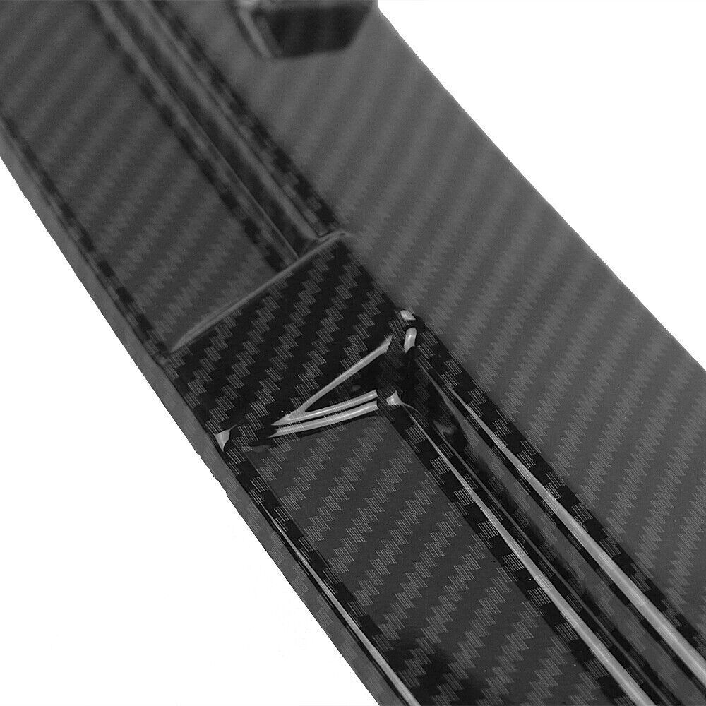 Carbon Fiber Look Front Bumper Spoiler Splitter Lip fits Mazda 3 2014-2018 2015