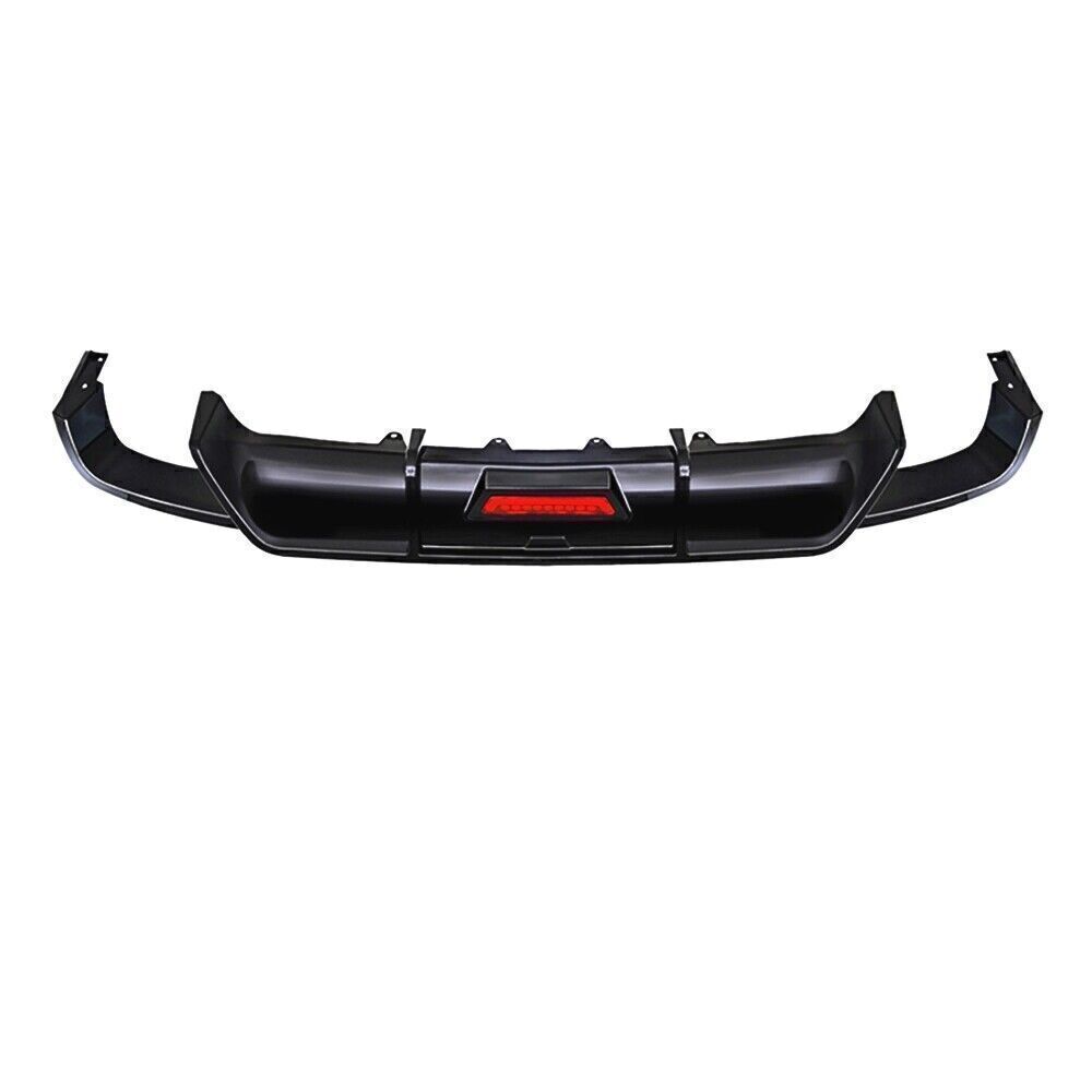 Gloss Black Rear Spoiler Lip W/LED Light fits 2018-2023 TOYOTA Camry Sport SE XSE