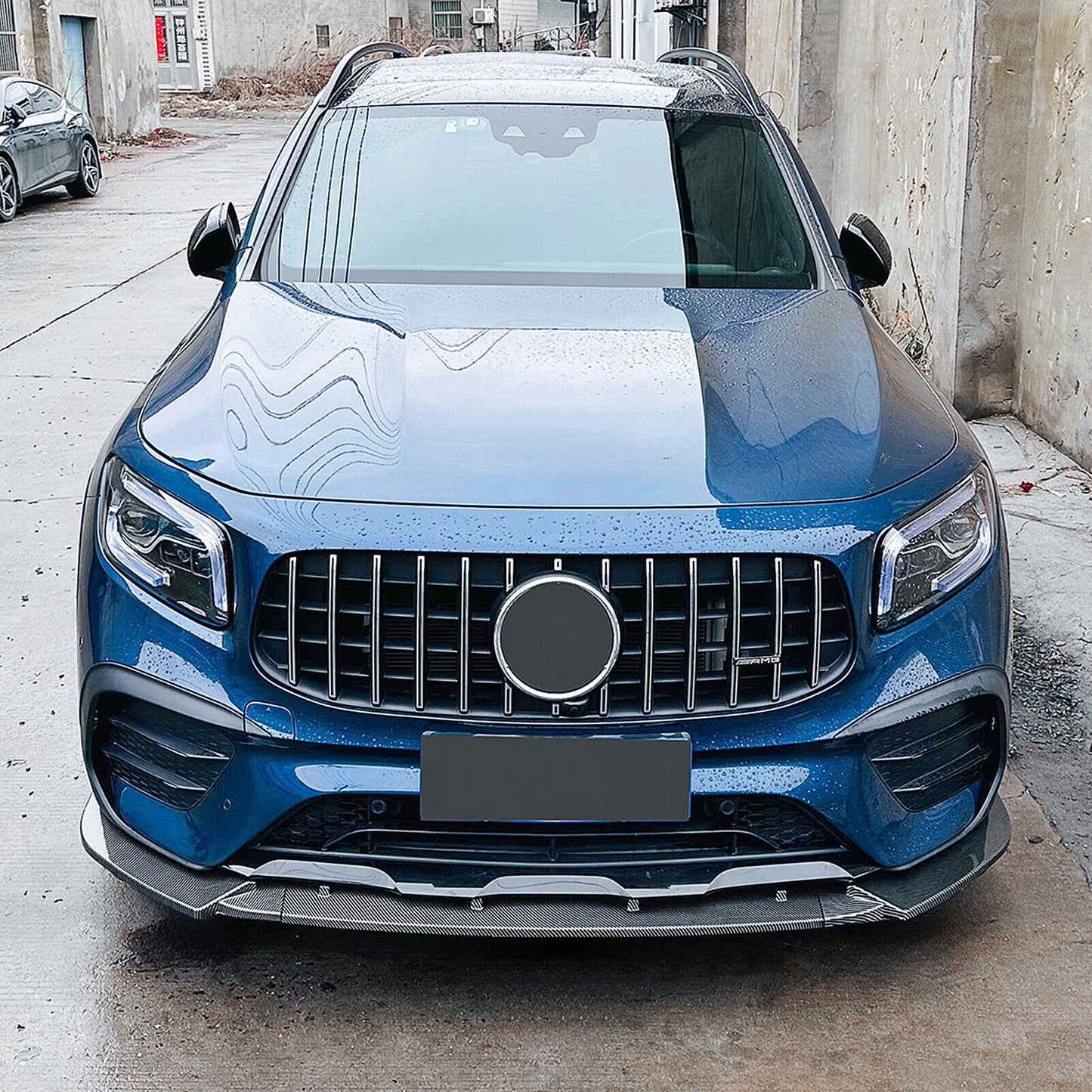 Front Bumper Spoiler Lip Splitter fits Benz GLB180 200 220 35 AMG 20-23 CB Look