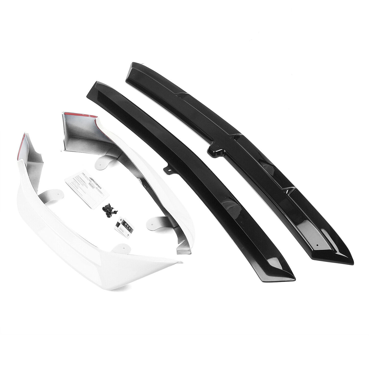 4pcs Front Spoiler Lip Side Cover fits Mercedes Benz W206 22-23 AKASAKA White