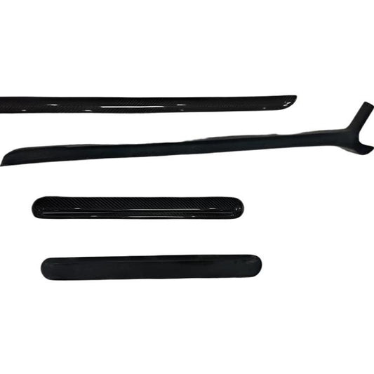 1 Set A + B Pillar fits Mercedes Benz G Class Black 4pcs