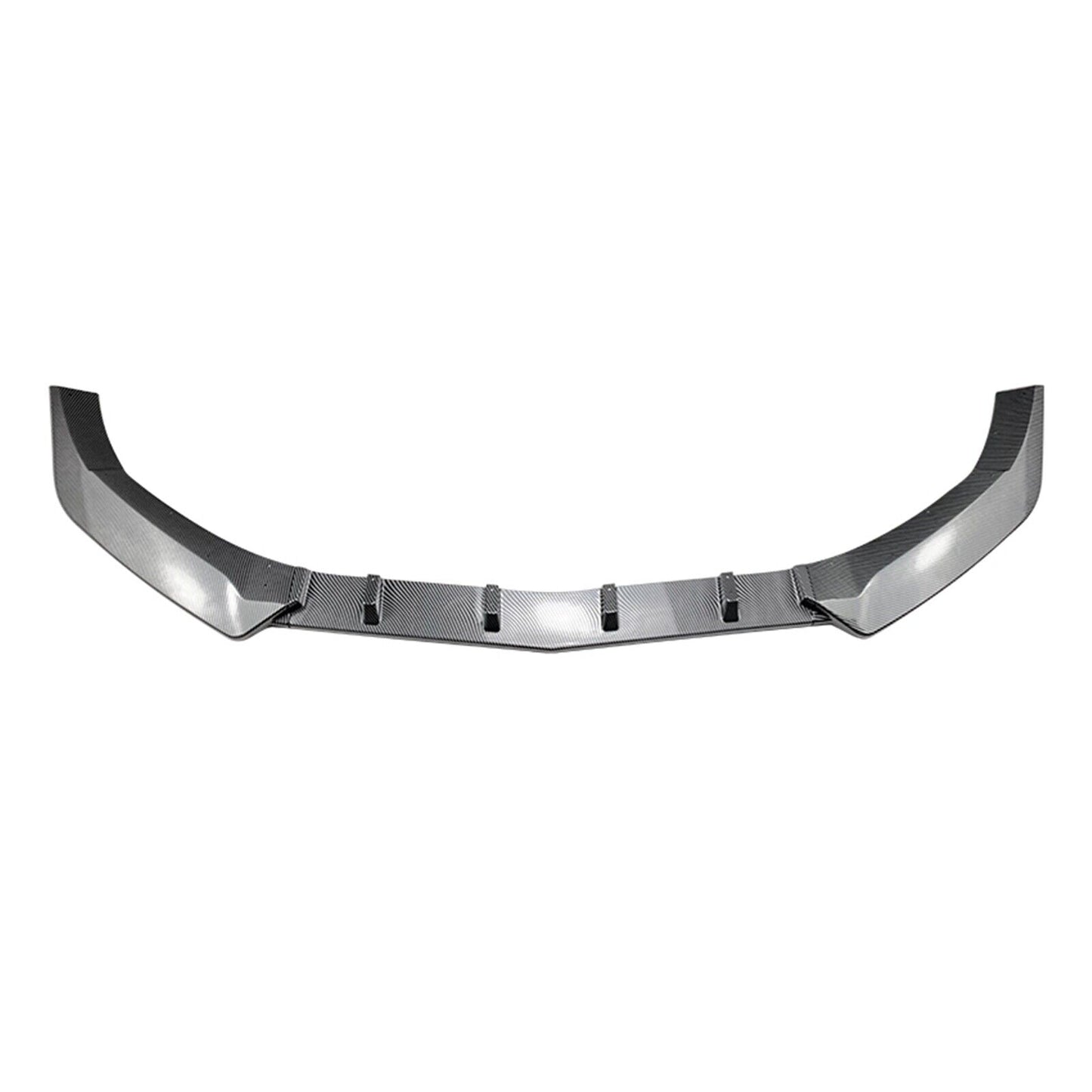 fits Mercedes Benz W212 Sport 13-15 Carbon Fiber Look Front Spoiler Lip Splitter