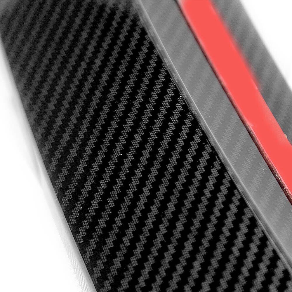 Carbon Fiber Look Front Bumper Spoiler Lip fits 2017-2019 Audi A4 B9 S4 Sedan