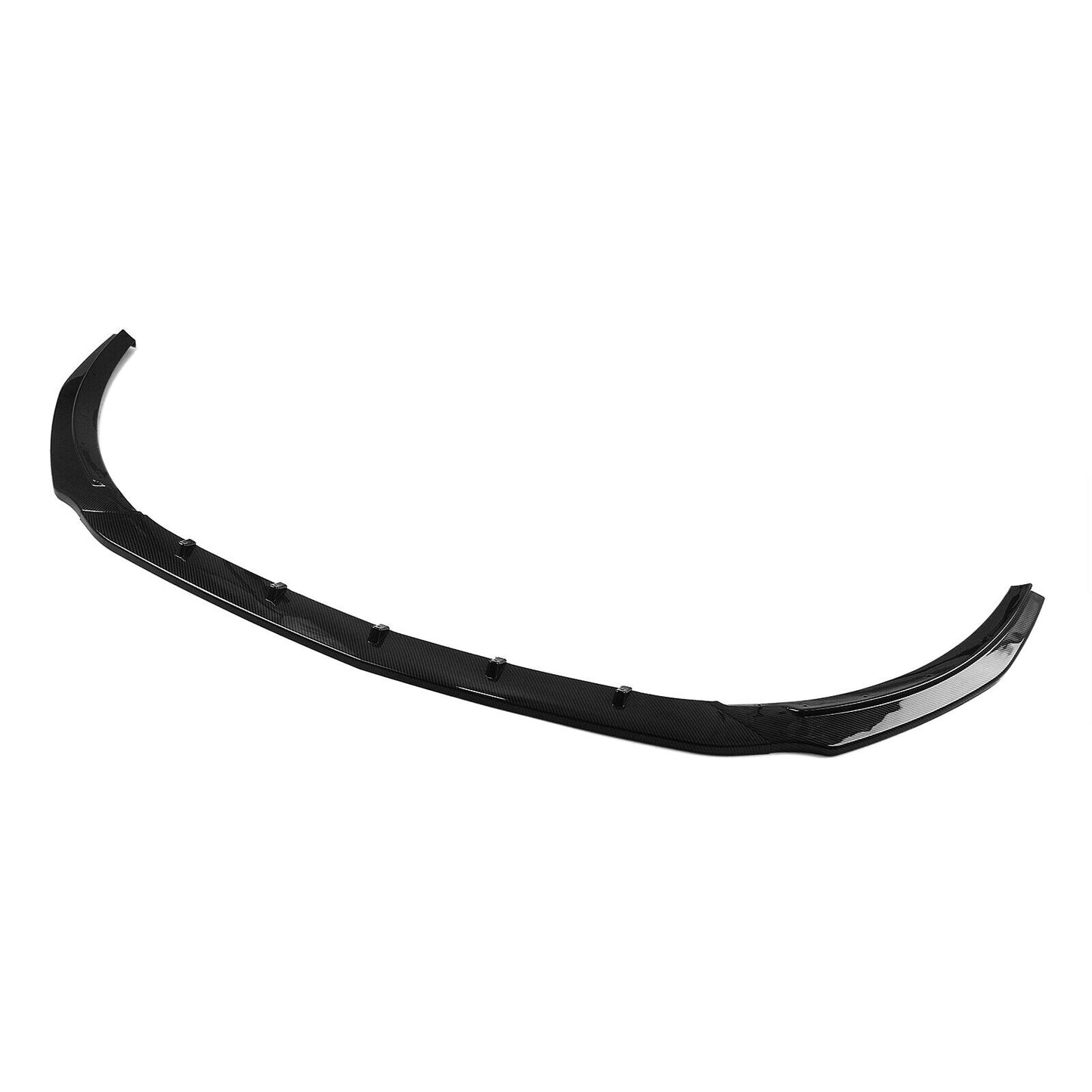 Carbon Fiber Look Front Spoiler Lip Splitter fits Mercedes Benz W117 CLA 17-19