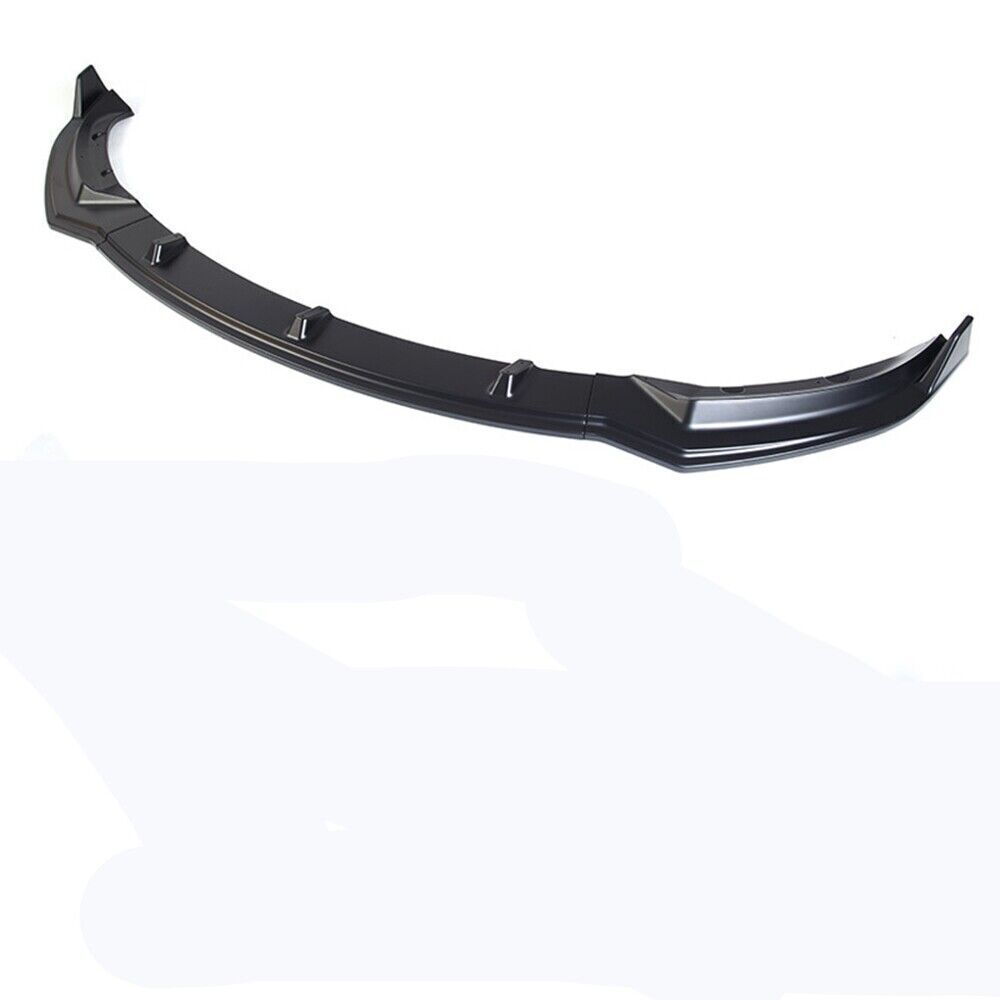 Glossy Black Front Bumper Spoiler Lip Body Kit fits 2017 2018-2023 Tesla Model 3