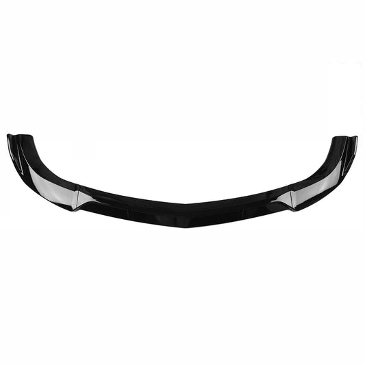 Front Bumper Lip Spoiler fits Mercedes-Benz W204 C200 C250 C300 2008-2014 BLK