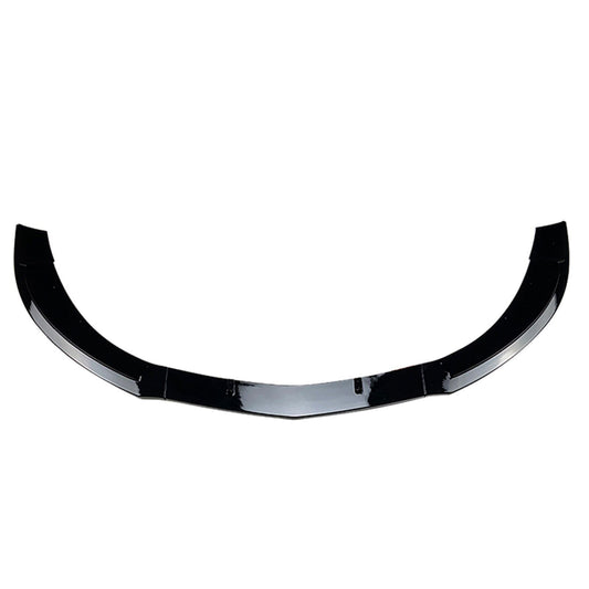 Front Bumper Spoiler Lip fits Benz C117 CLA200 CLA45 AMG 2013-15 Gloss Black