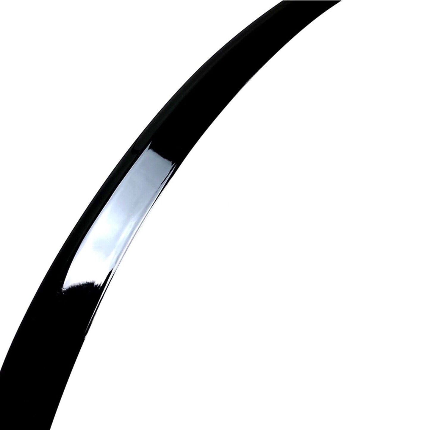 fits Mercedes Benz GLE Coupe Sport AMG 2015-19 Rear Trunk Spoiler Lip Gloss Black