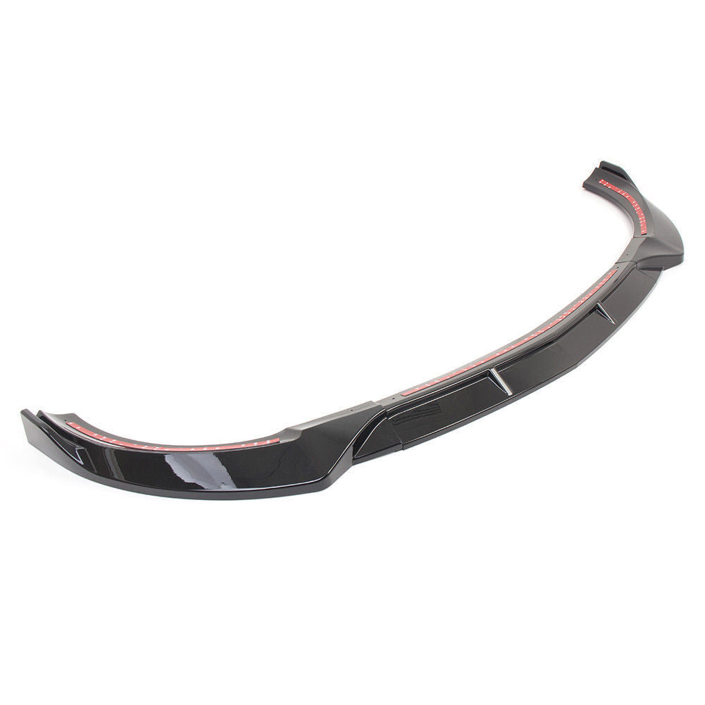 Front Bumper Splitter Spoiler Lip fits 2017-2019 Mercedes Benz W213 Sport