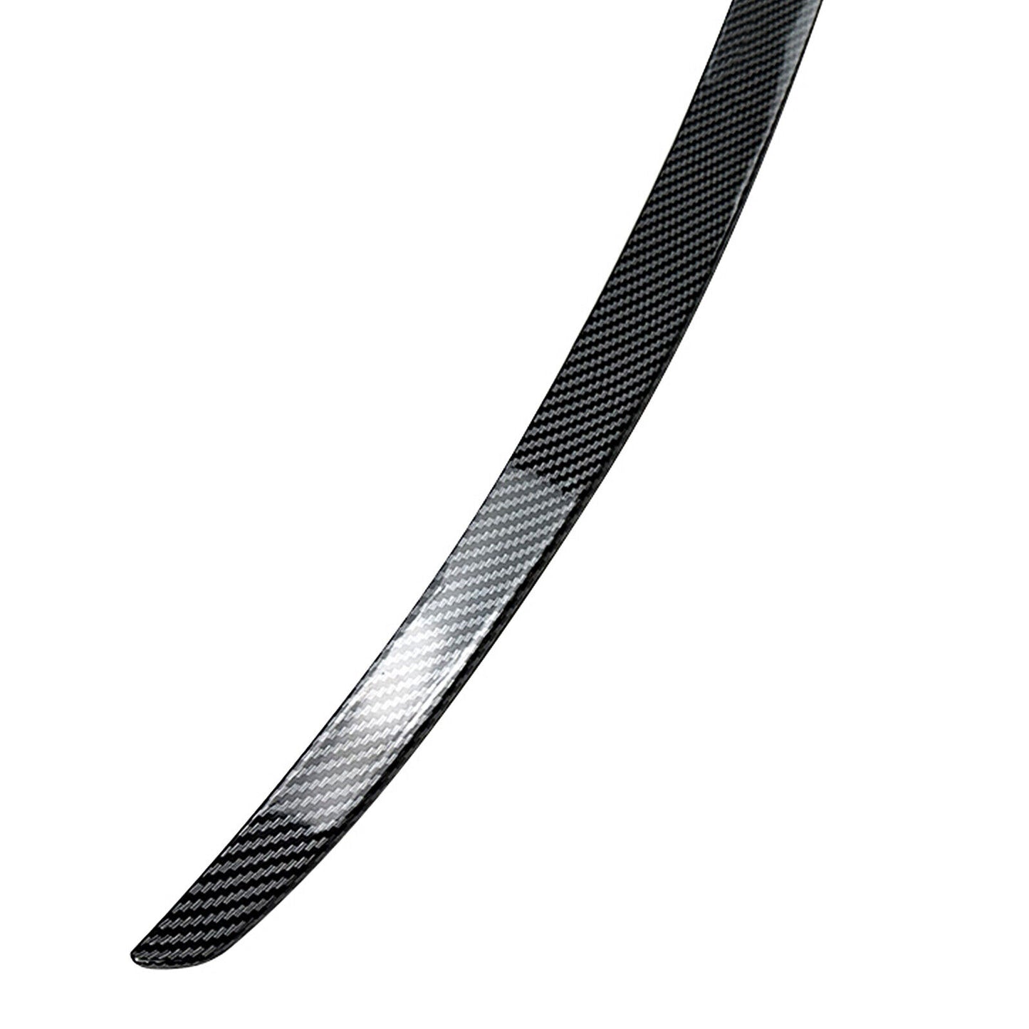 Rear Spoiler Lip Roof Wing fits Audi A3 S3 8V Sedan 2014-2020 Gloss Black