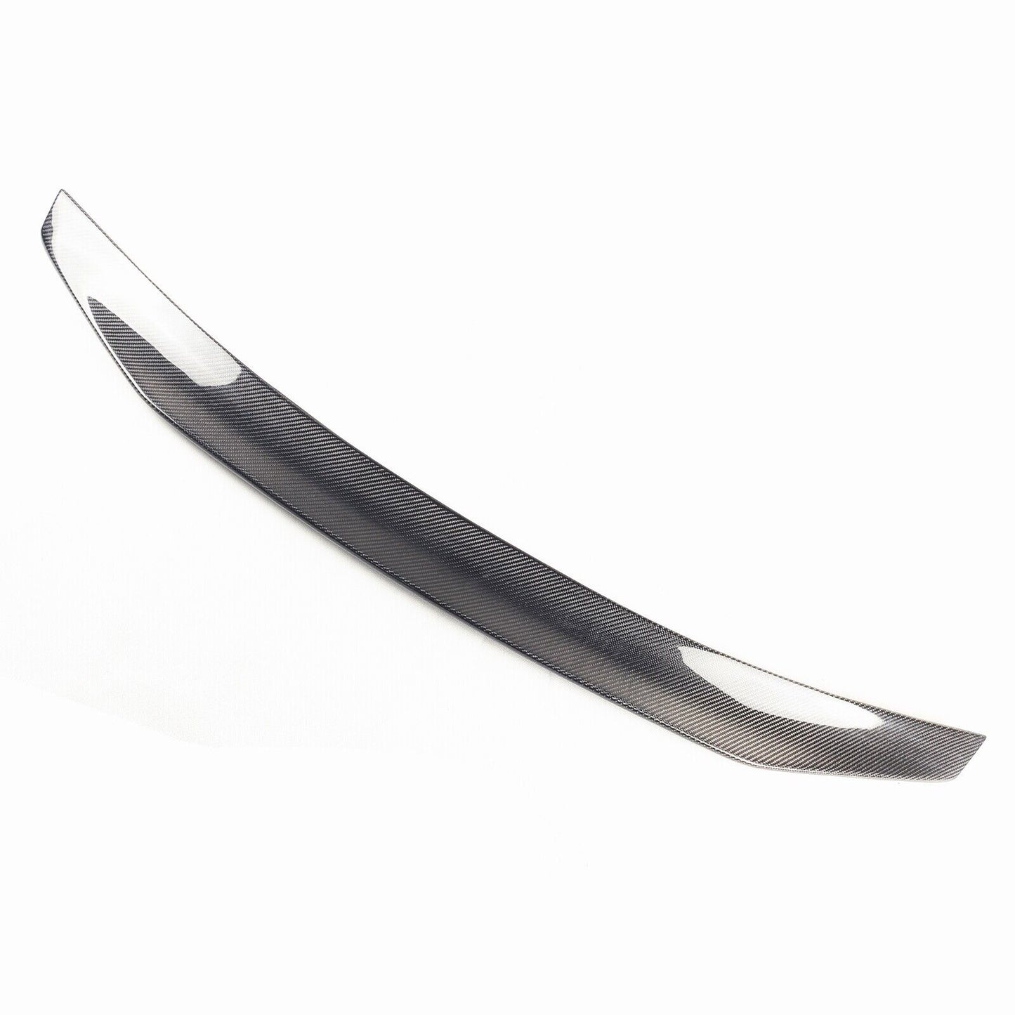 Carbon Fiber Rear Trunk Spoiler Lip fits Lexus GS200 GS300 GS450h 2013-2020 Black