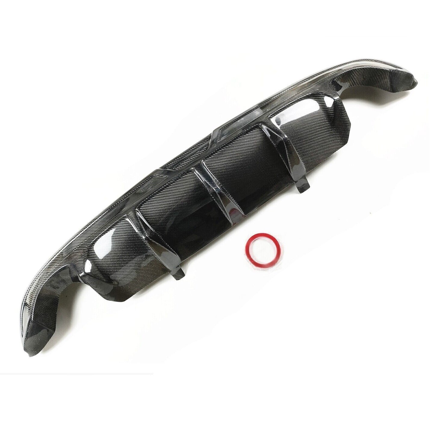 Carbon Fiber Rear Bumper Diffuser Lip fits NISSAN ALTIMA 2016-2019 2017 Black