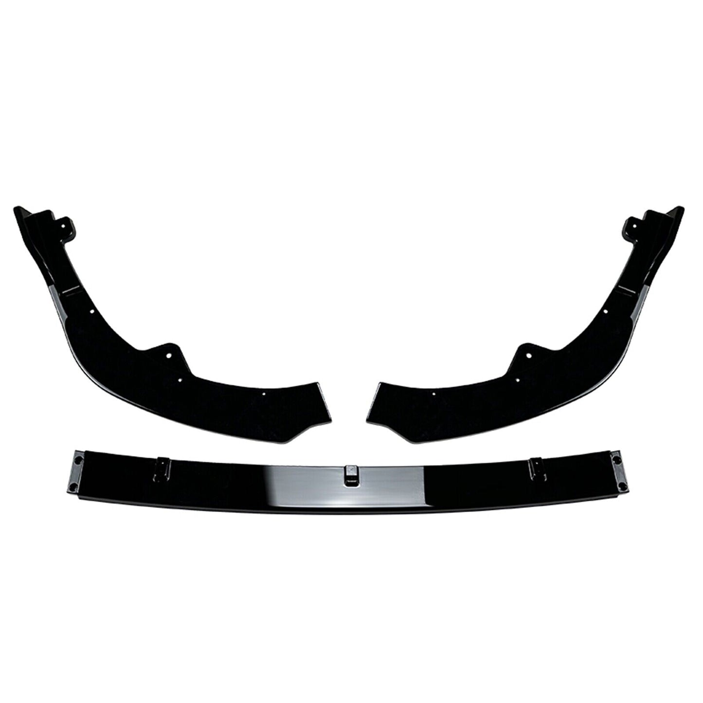 Front Bumper Spoiler Splitter Lip fits Toyota Camry XV70 Sport 21-23 Gloss Black