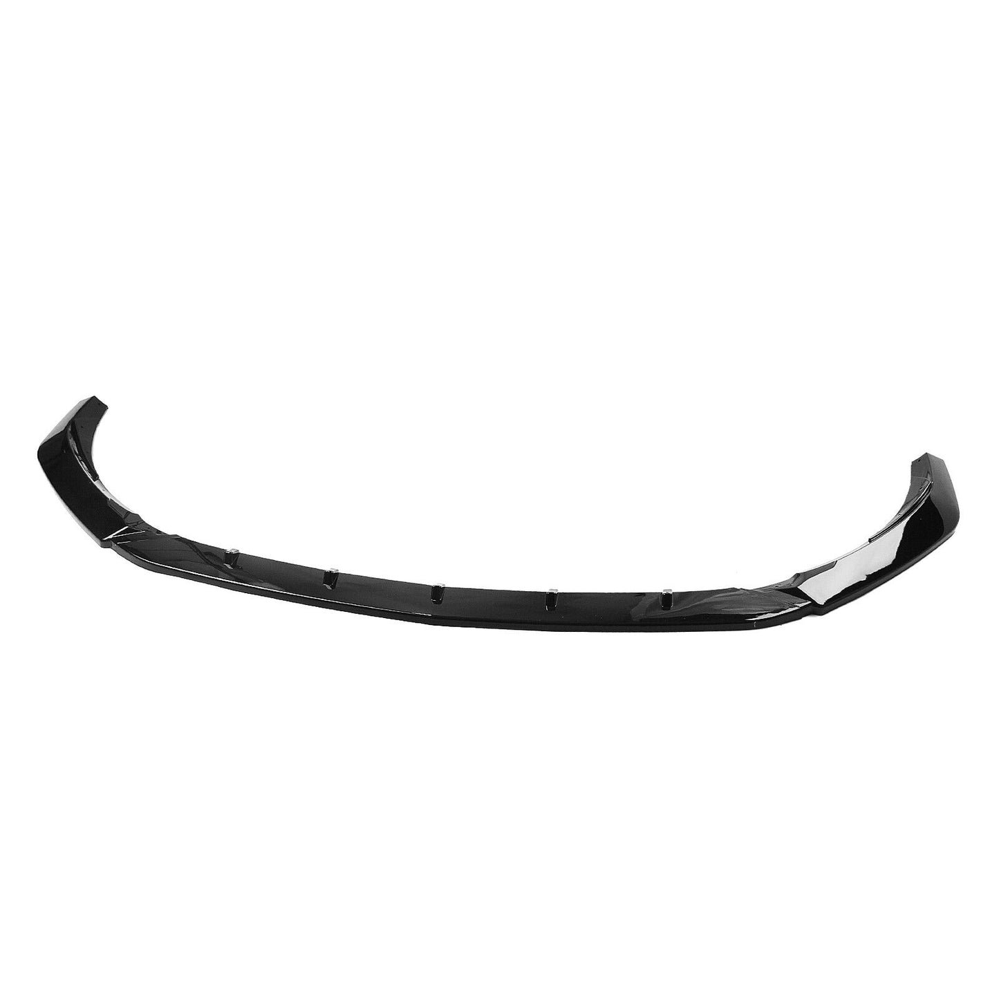 Front Bumper Spoiler Lip fits Benz A Class W176 A45 AMG 2015-2018 Sport Black uk