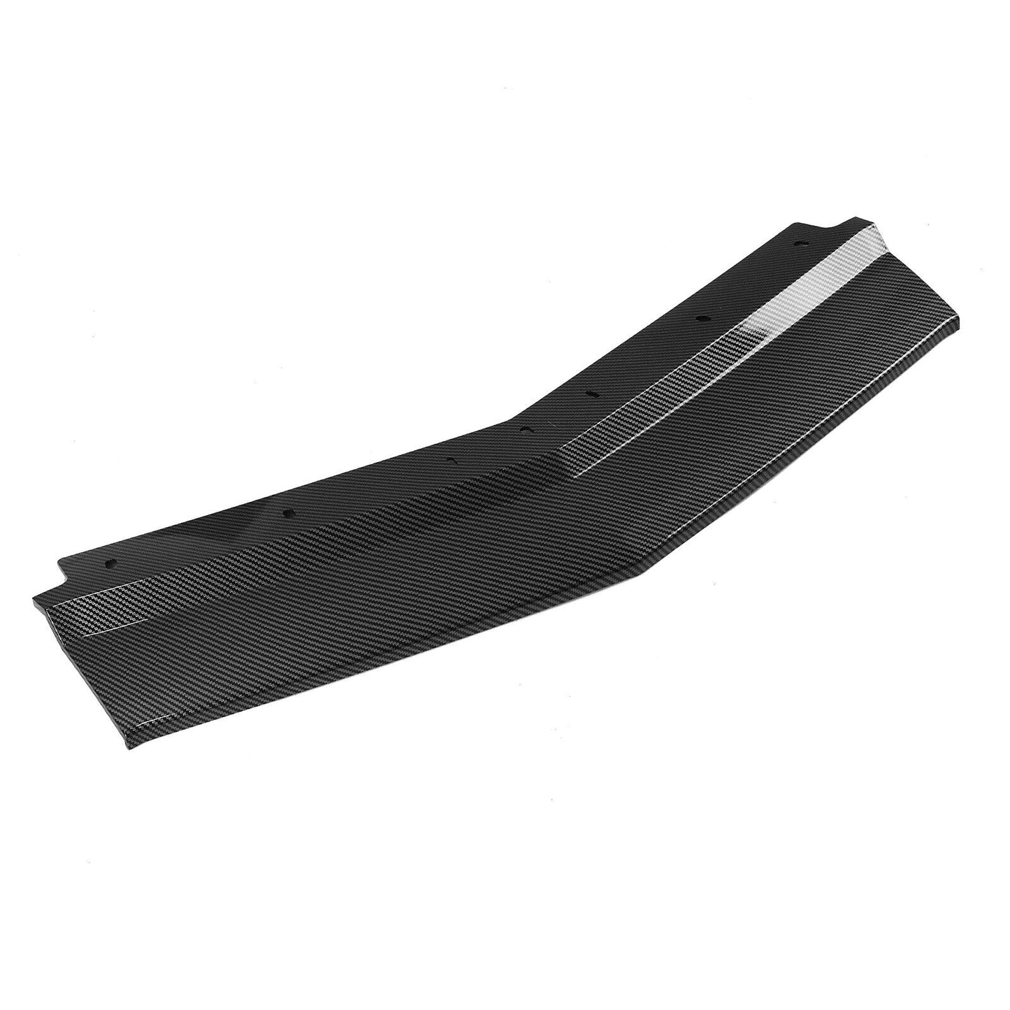 Carbon Fiber Look Front Bumper Spoiler Lip Splitter fits Chevy Corvette C8 20-24