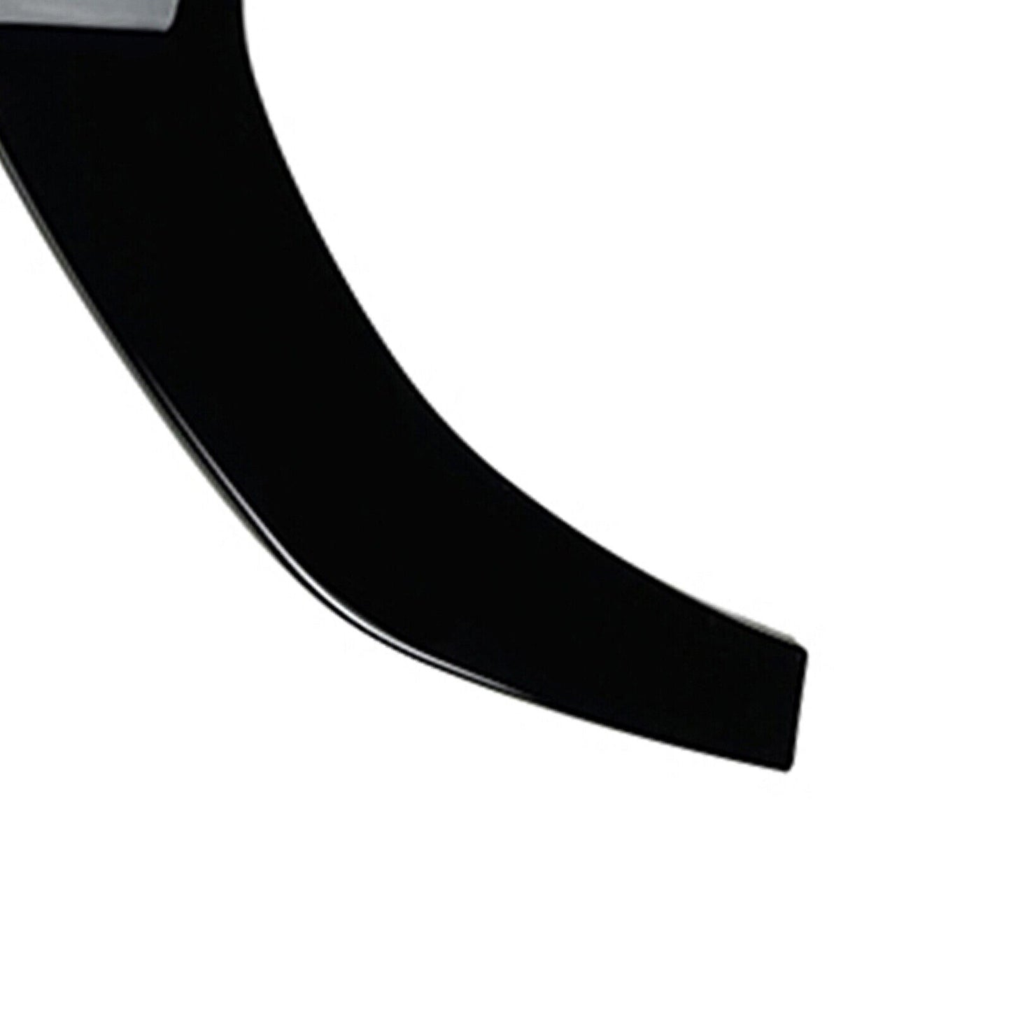 Gloss Black Front Bumper Spoiler Spltter fits VW Golf 8 MK8 GTI Rline 2020-2023