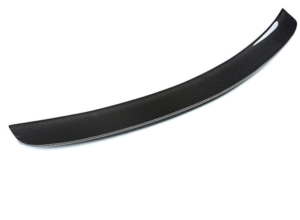 Carbon Fiber Rear Spoiler Trunk Wing Lip fits 2017-23 18 Tesla Model 3 YG Black