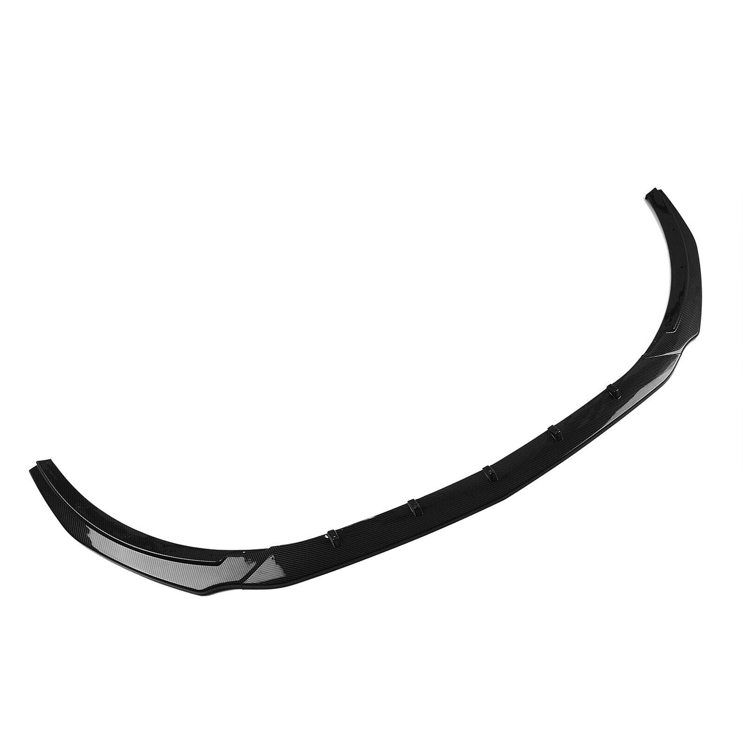 Carbon Fiber Look Front Spoiler Lip Splitter fits Mercedes Benz W117 CLA 17-19