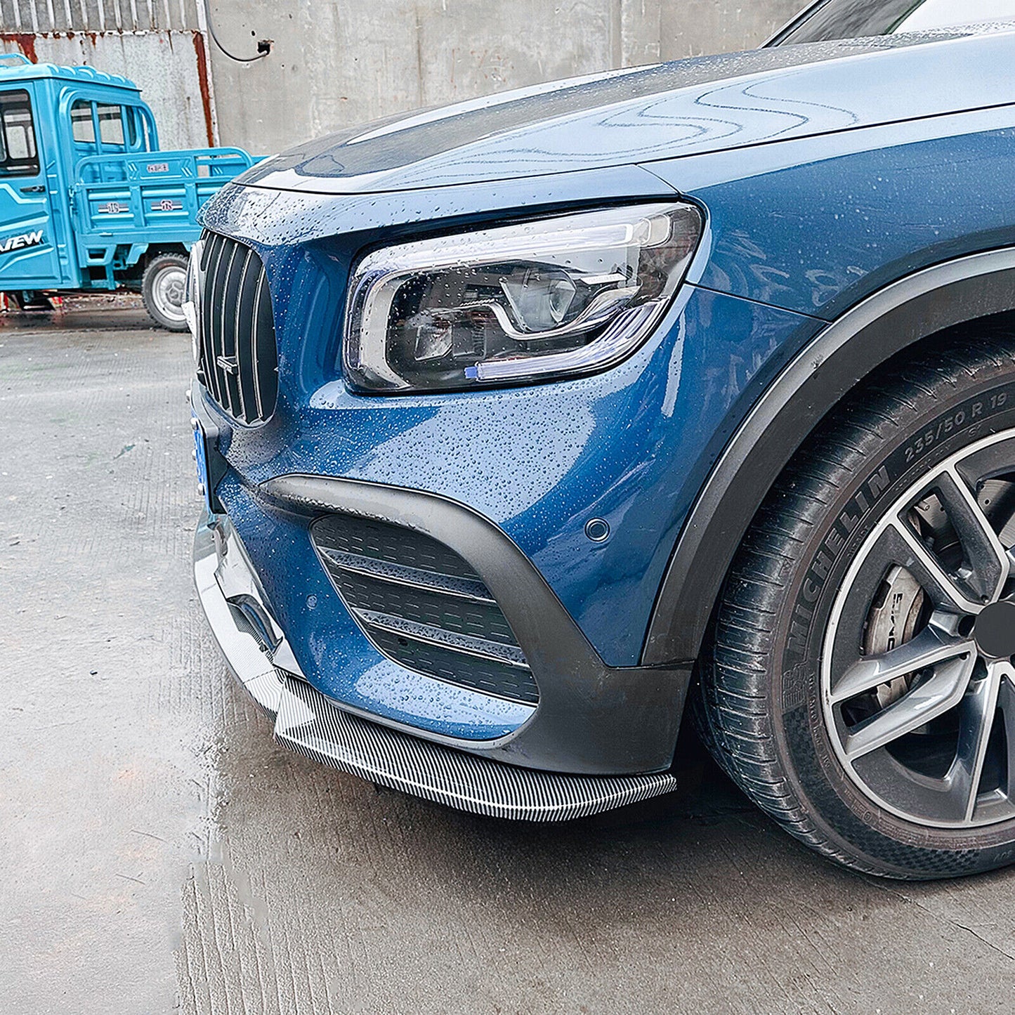 Front Bumper Spoiler Lip Splitter fits Benz GLB180 200 220 35 AMG 20-23 CB Look