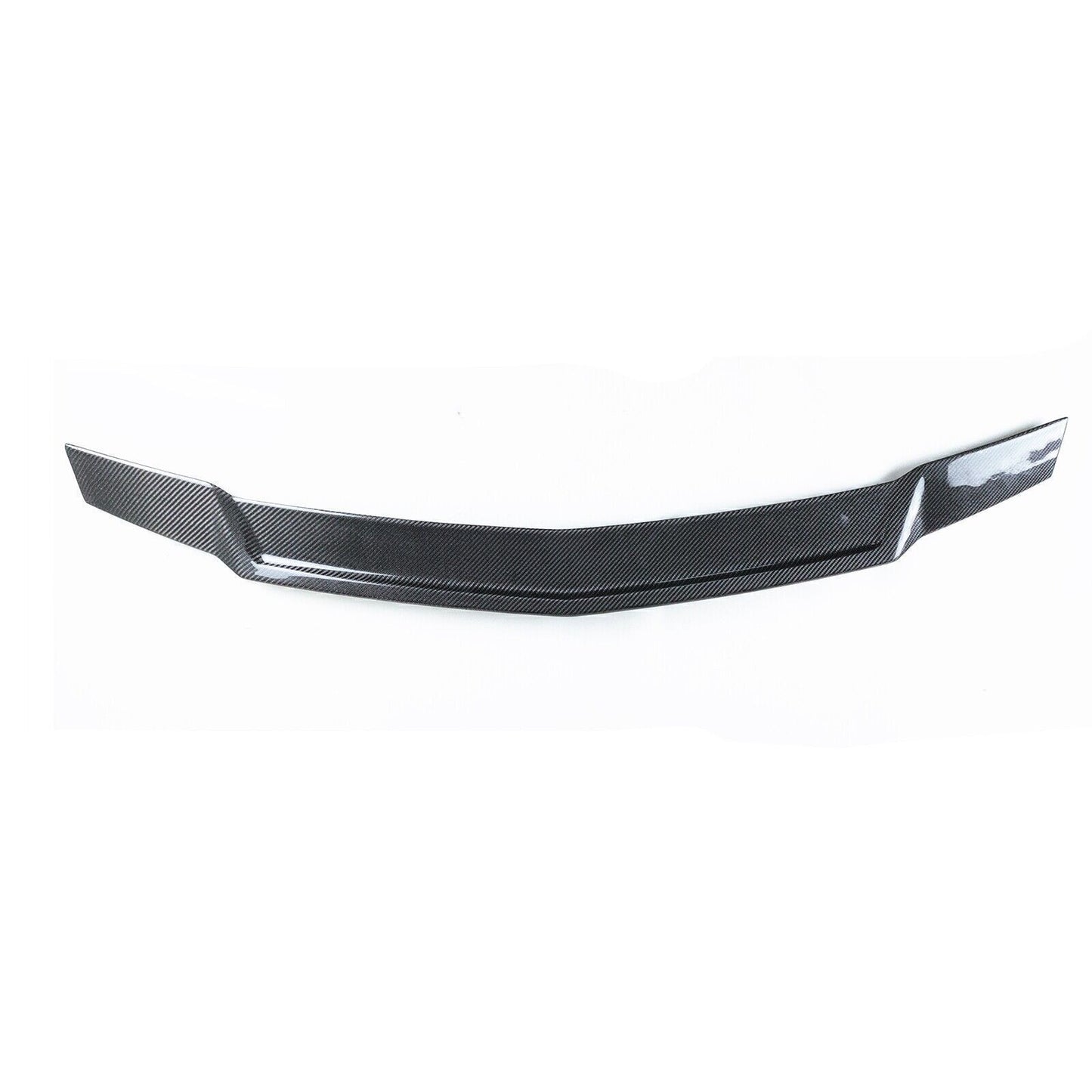 fits Mercedes Benz E Class W211 2003-2009 Rear Trunk Spoiler Lip Carbon Fiber