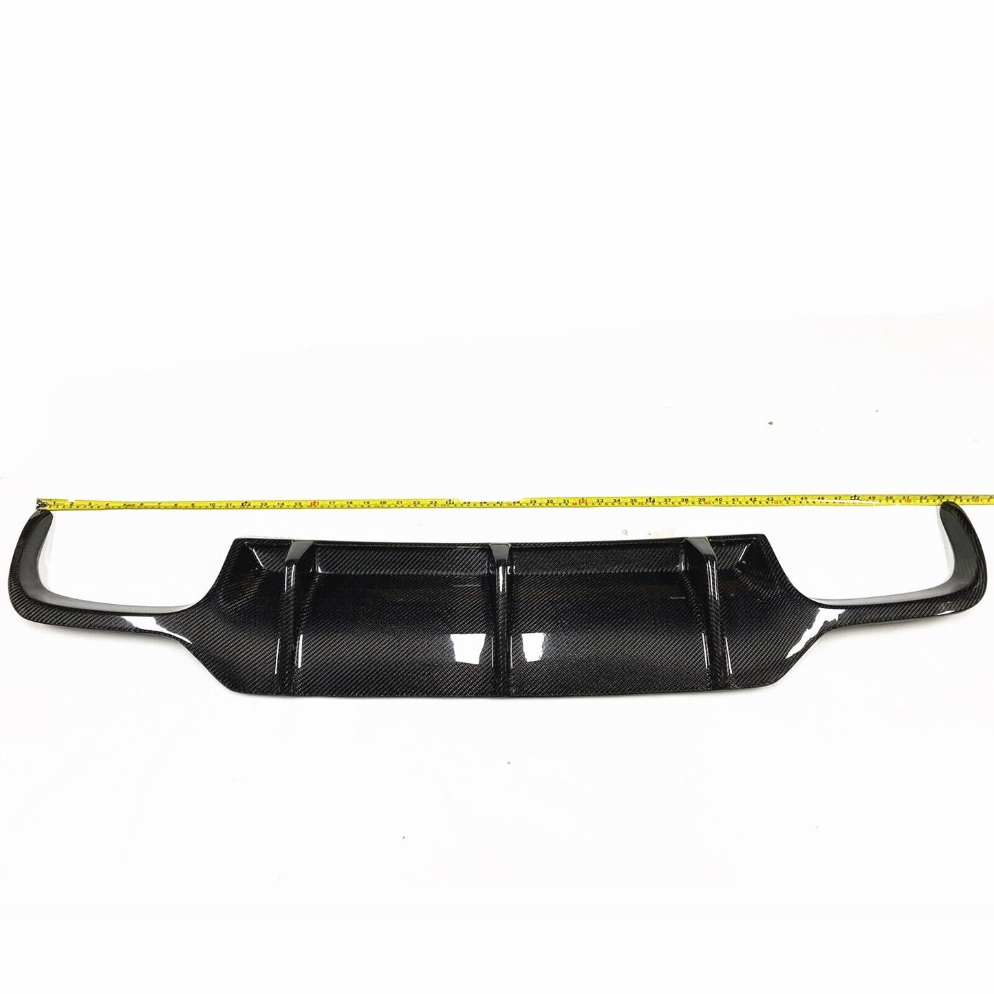 fits Mercedes Benz R230 SL63 SL65 AMG 4 Tip Rear Bumper Diffuser Lip Carbon Fiber