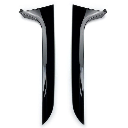 Gloss Black Window Side Spoiler fits Audi A6 C7 Allroad TDI Quattro Avant