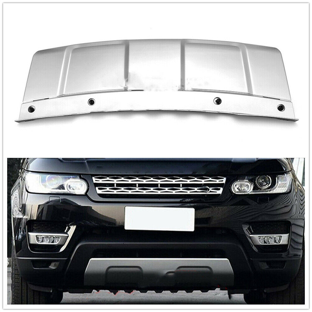 Front Bumper Skid Plate Trim fits Land Rover Range Rover Sport 2014-2017 Silver