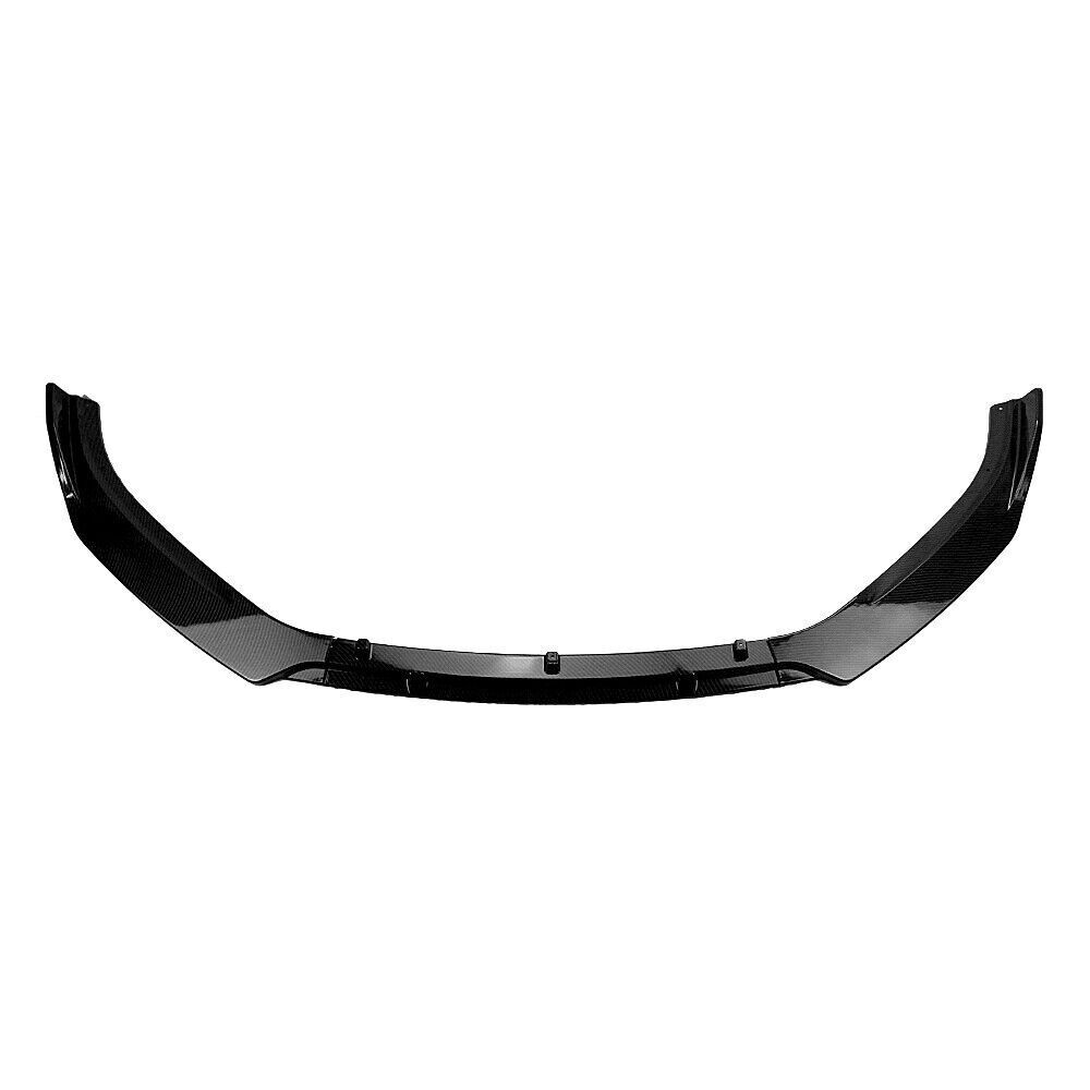 Carbon Fiber Look Front Bumper Spoiler Splitter Lip fits Mazda 3 2014-2018 2015