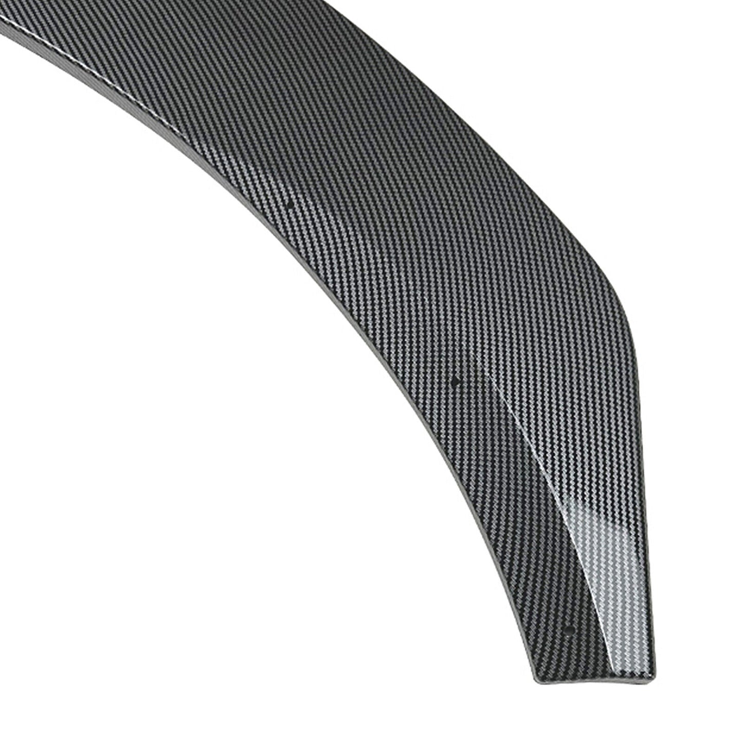 Front Bumper Spoiler Lip fits Mercedes C117 CLA200 CLA45 AMG 16-19 CB Look